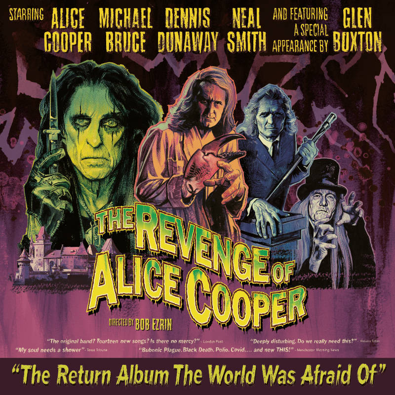 Releasing Alice Cooper & Deep Purple