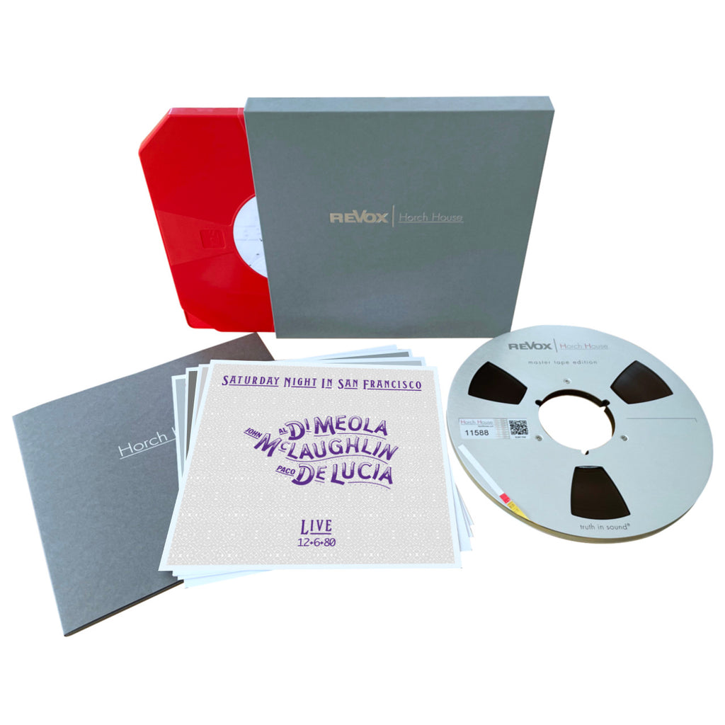 Al Di Meola John McLaughlin Paco De Lucia Saturday Night In San Francisco Standard Master Tape