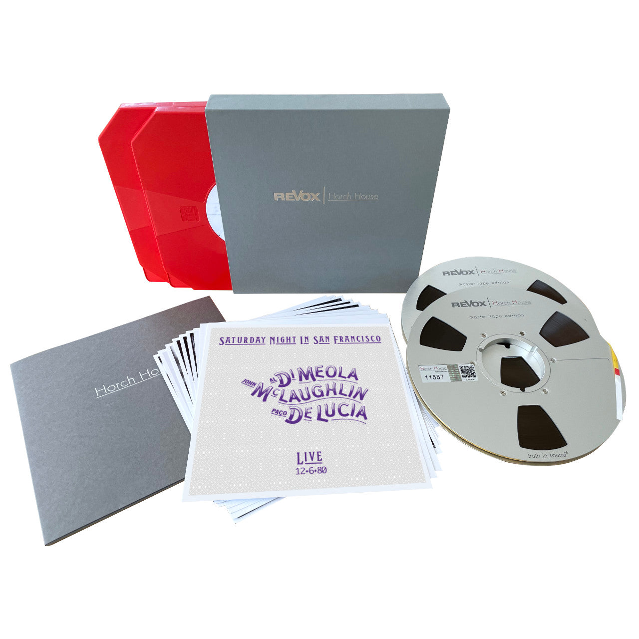 Al Di Meola John McLaughlin Paco De Lucia Saturday Night In San Francisco Studio Master Tape