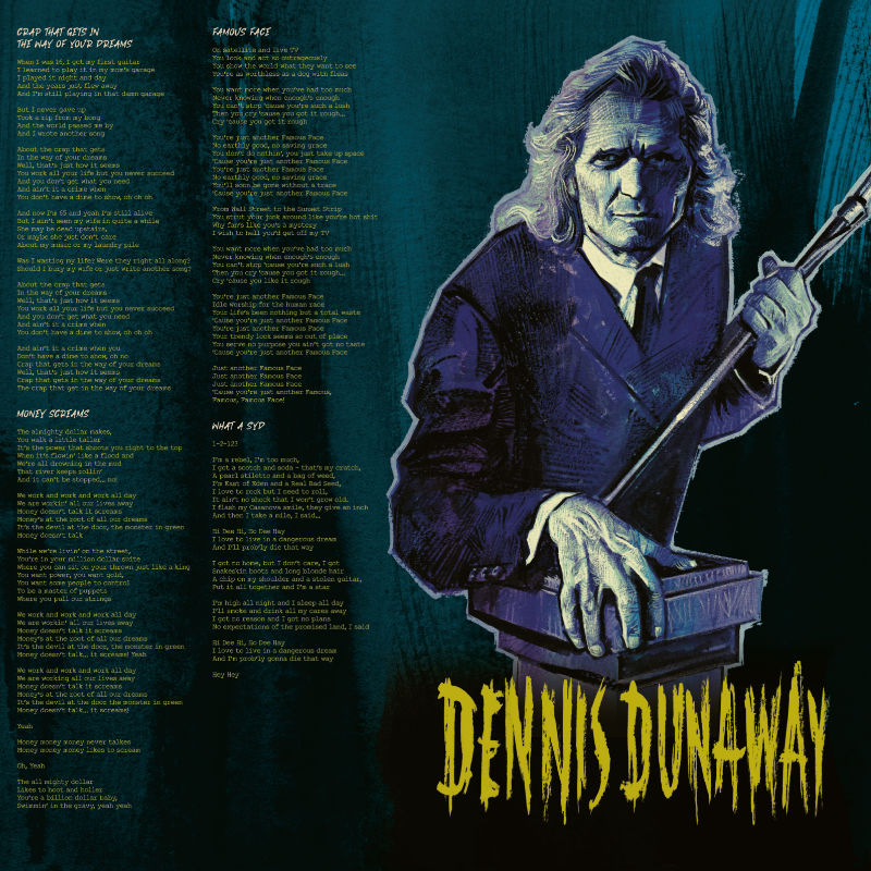 The Revenge Of Alice Cooper Dennis Dunaway Picture