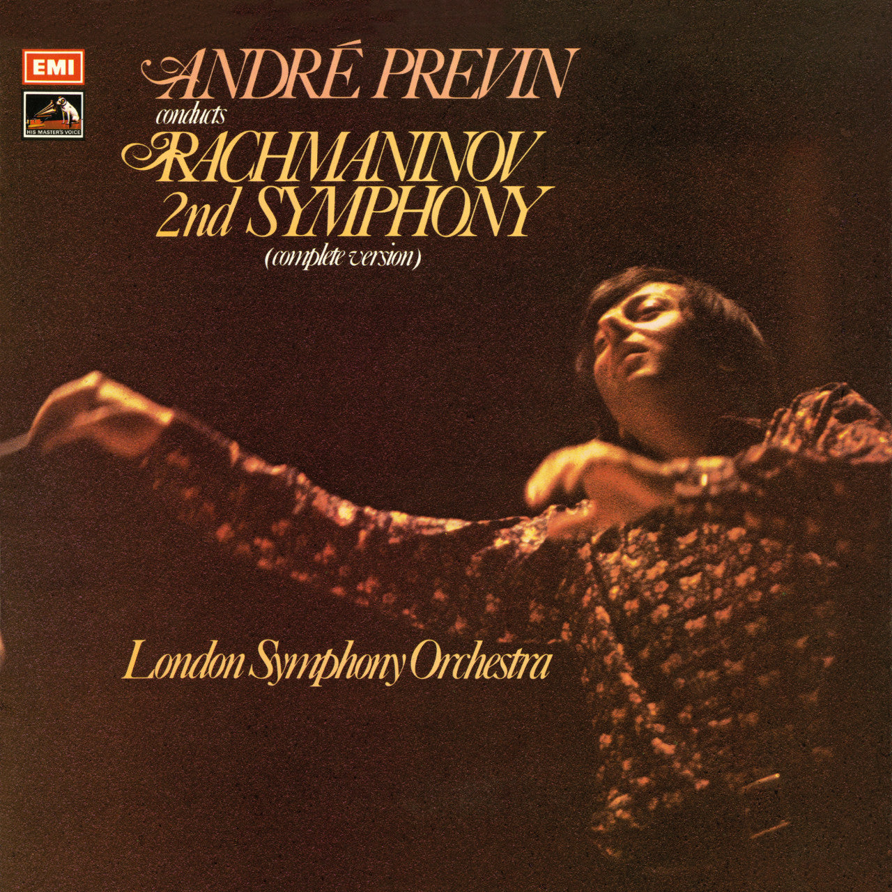 Andre Previn Rachmaninov 2nd Symphony Cover