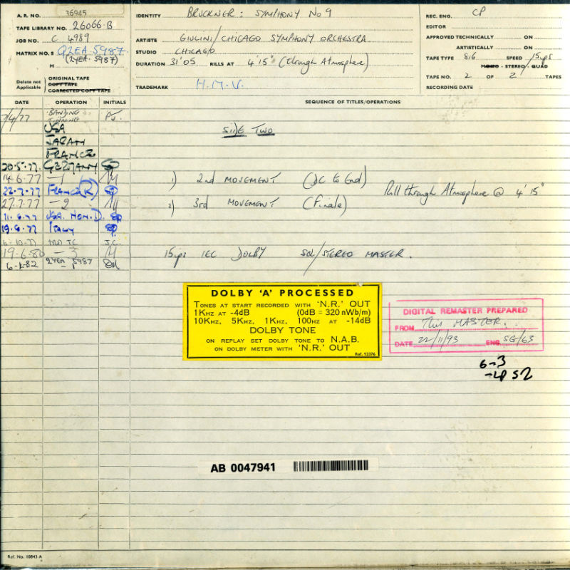 Anton Bruckner - Symphony No. 9