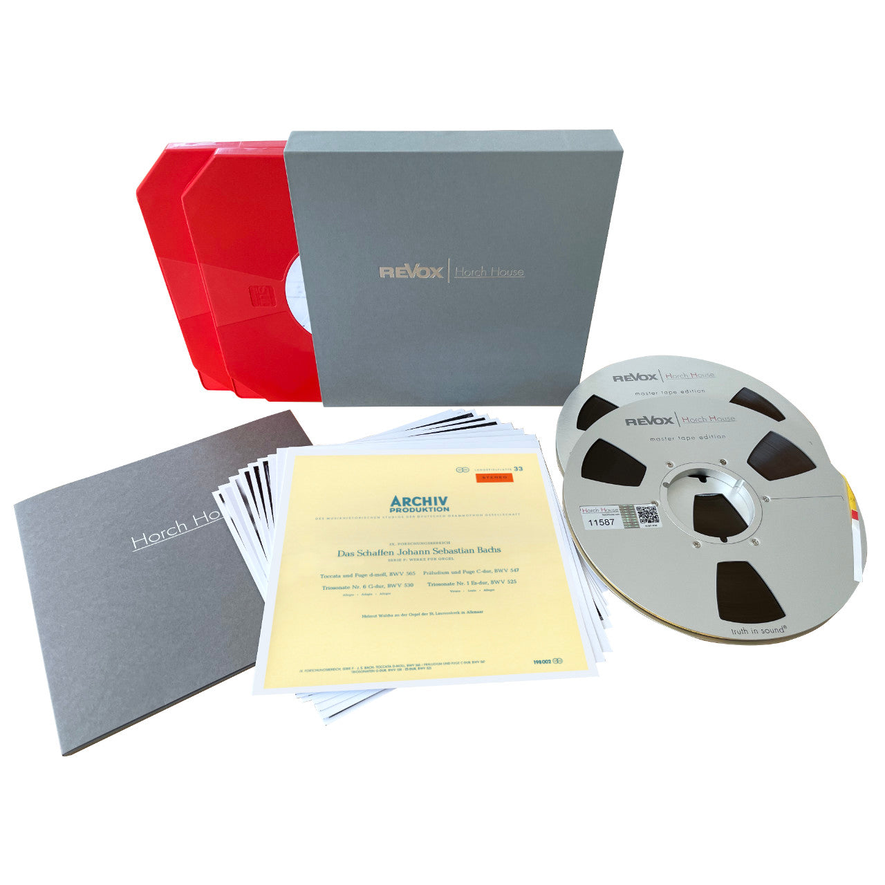 Johann Sebastian Bach Organ Works Studio Master Tape