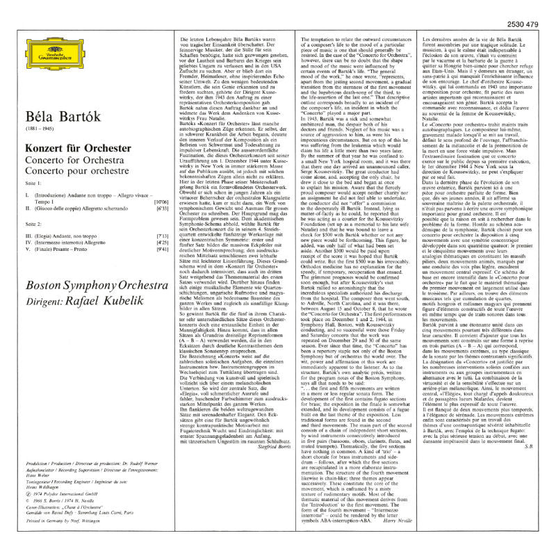 Béla Bartók - Concerto For Orchestra