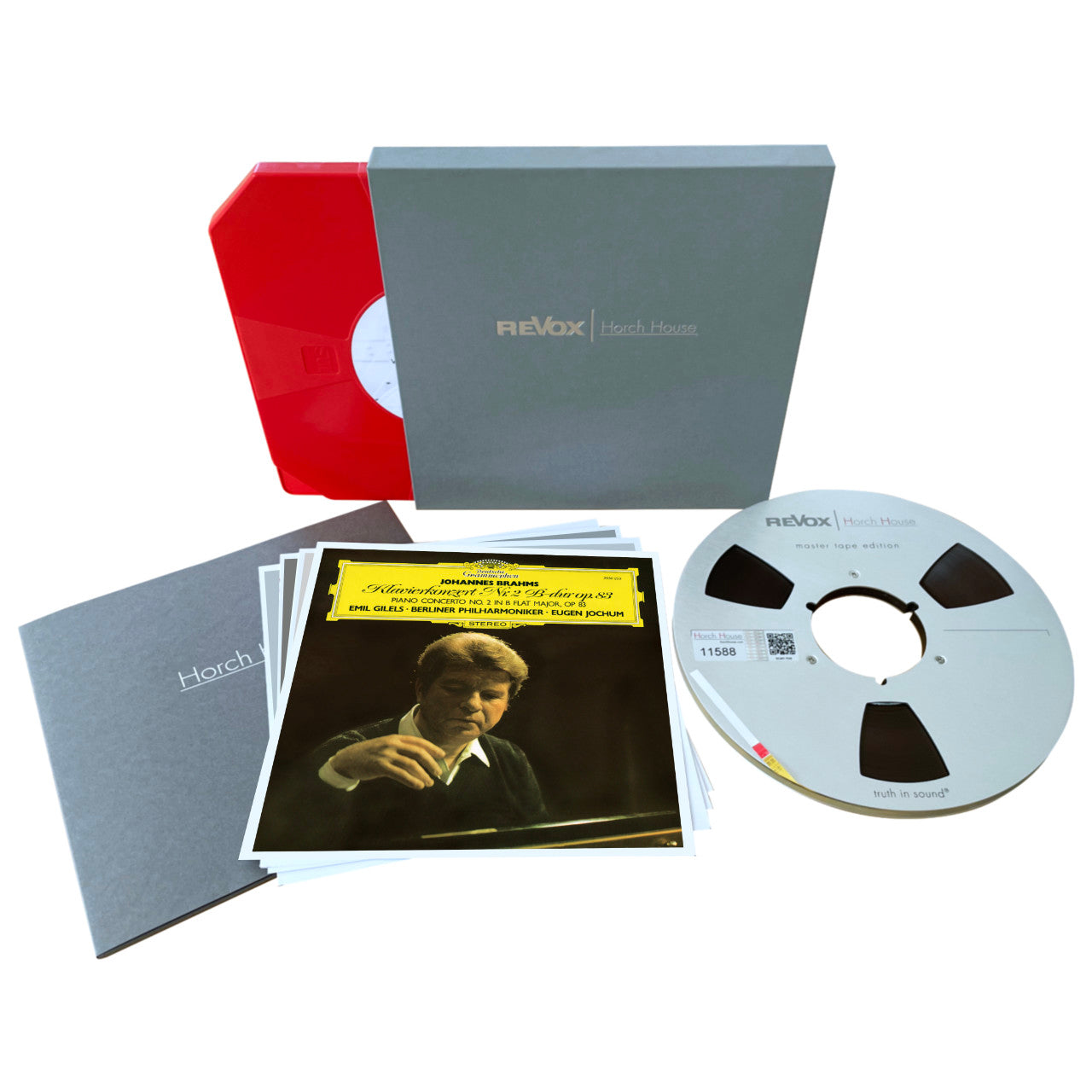 Johannes Brahms Concerto For Piano No. 2 Standard Master Tape