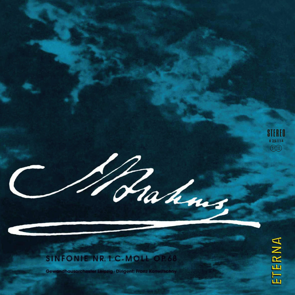 Johannes Brahms Symphony No 1 Cover