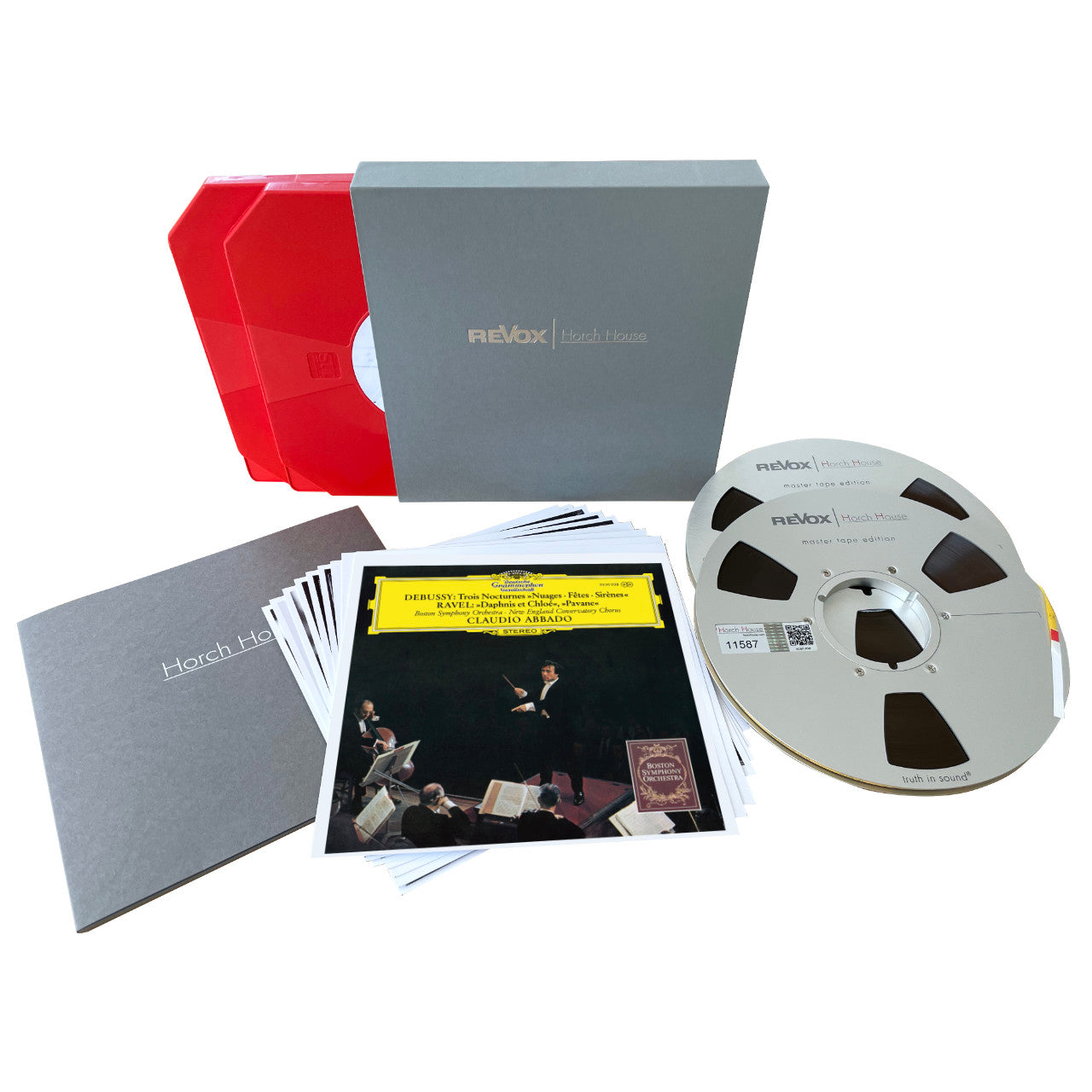 Claudio Abbado Debussy Ravel Studio Master Tape