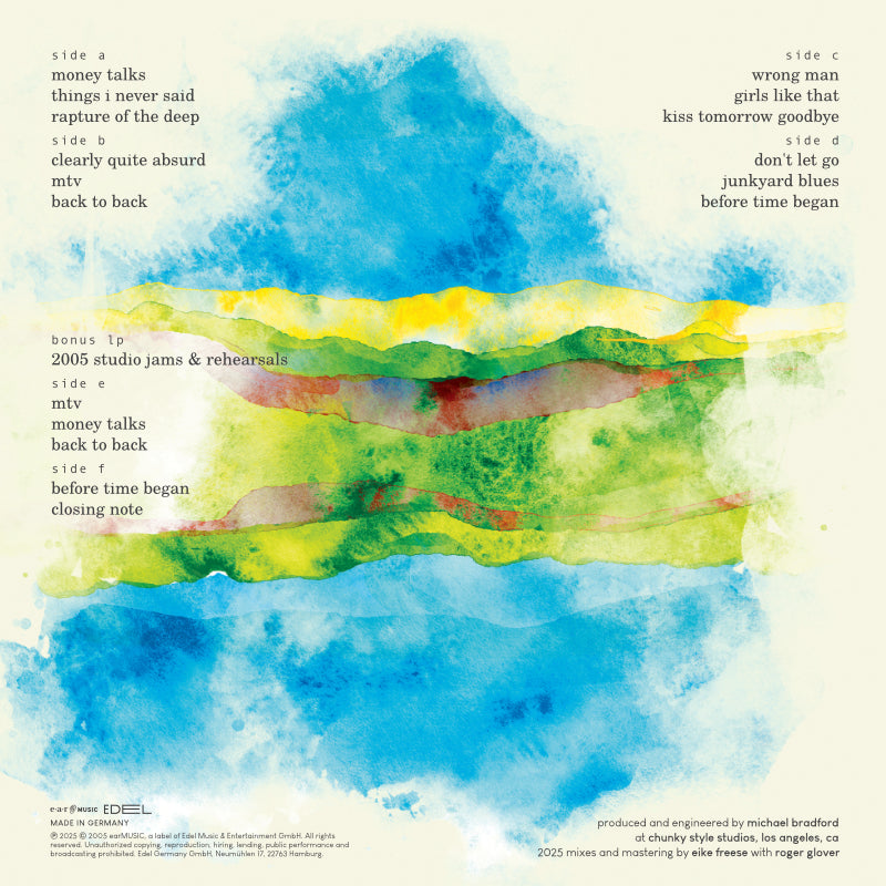 Deep Purple Rapture Of The Deep Cover Backside