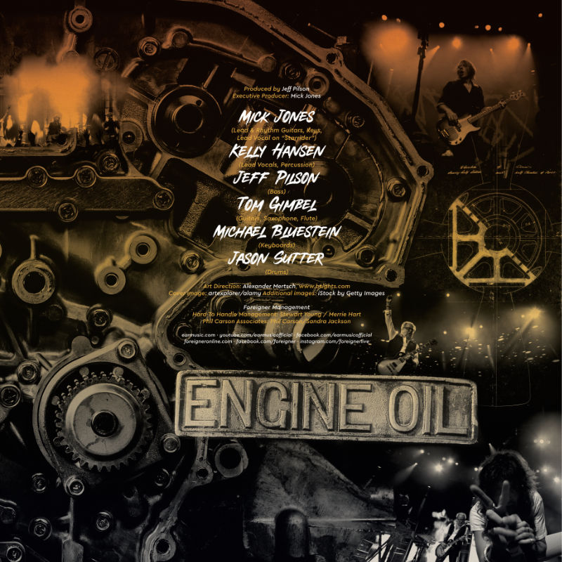 Foreigber All Engines On Live In London Inlay 2