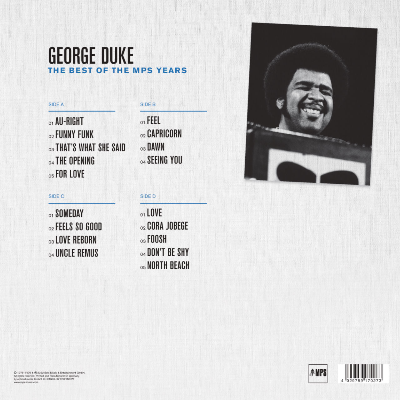 George Duke - The Best Of MPS Years
