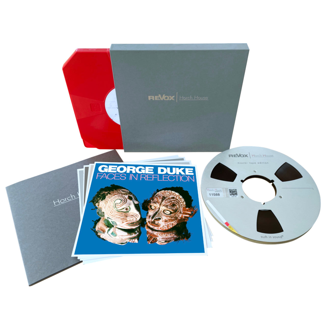 George Duke Faces In Reflection Standard Master Tape