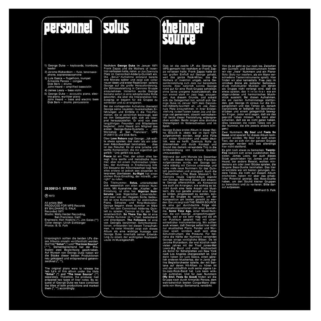 George Duke The Inner Source Inlay 1