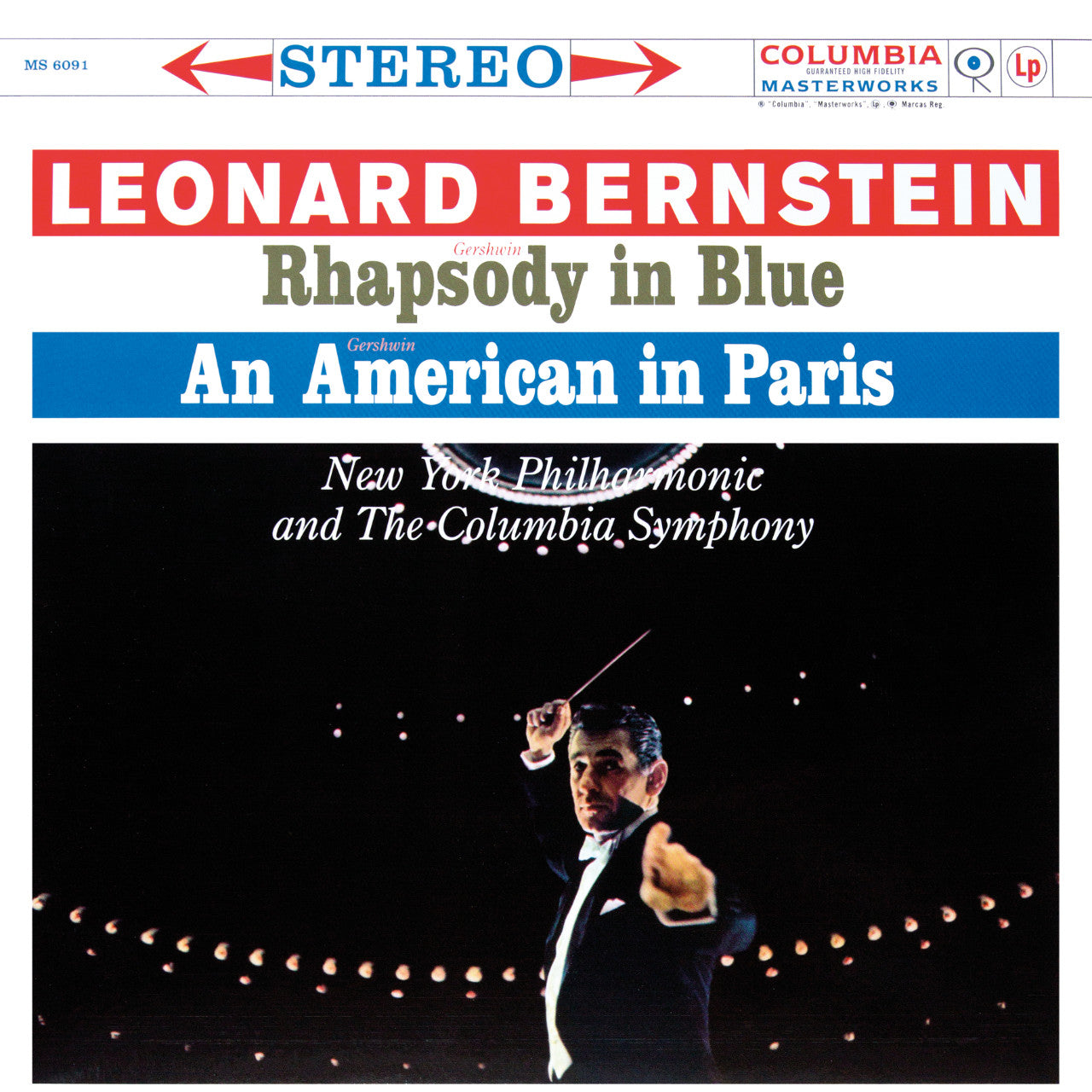 George Gershwin Leonard Bernstein Rhapsody In Blue An American In Paris Cover