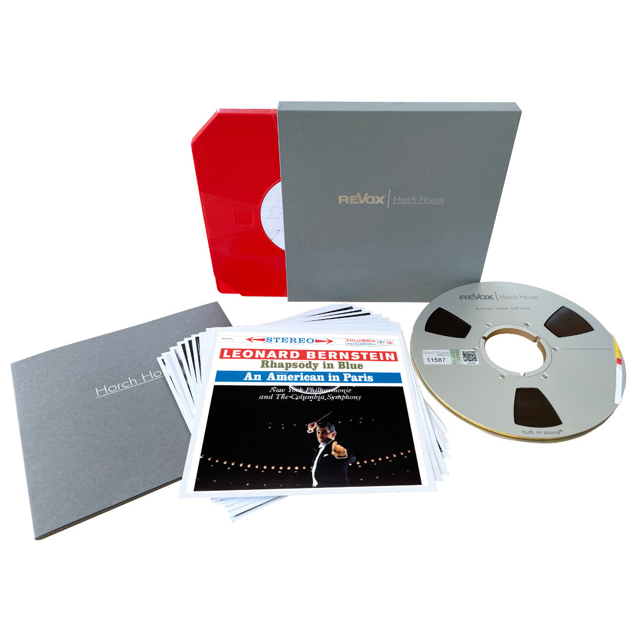 George Gershwin Leonard Bernstein Rhapsody In Blue and An American In Paris Studio Master Tape