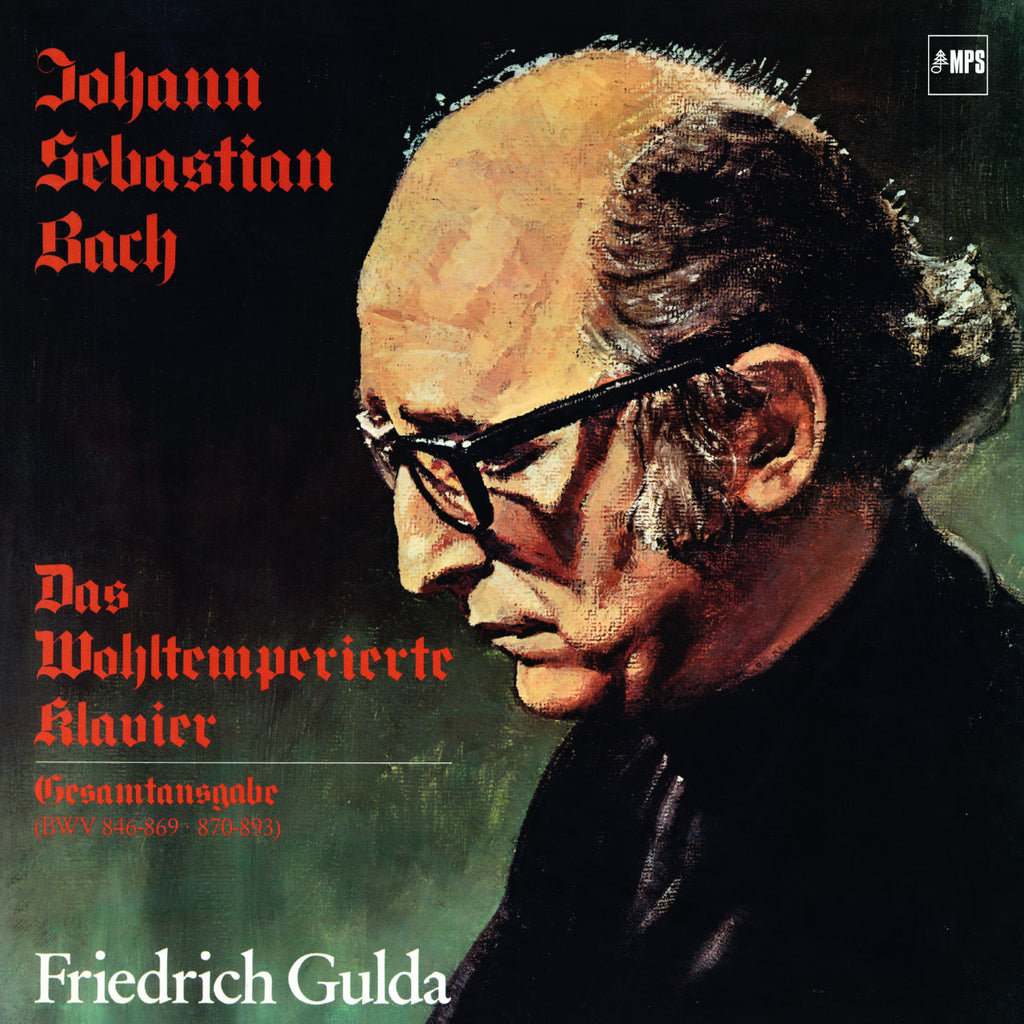 Friedrich Gulda Bach The Well-Tempered Clavier Cover
