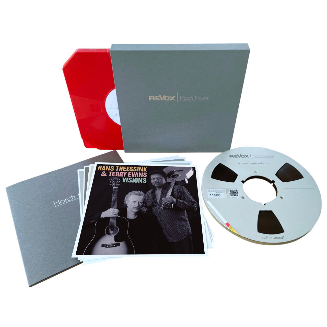 Hans Theessink and Terry Evans Visions Standard Master Tape