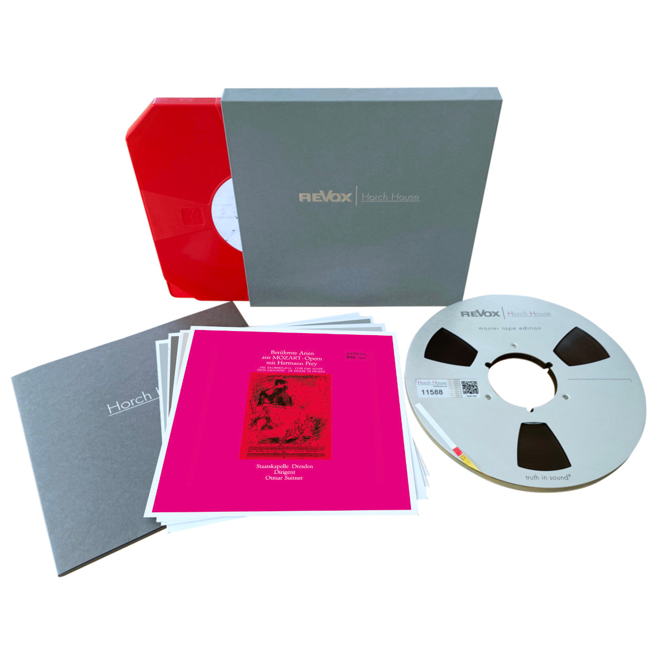 Hermann Prey Mozart Arias Standard Master Tape