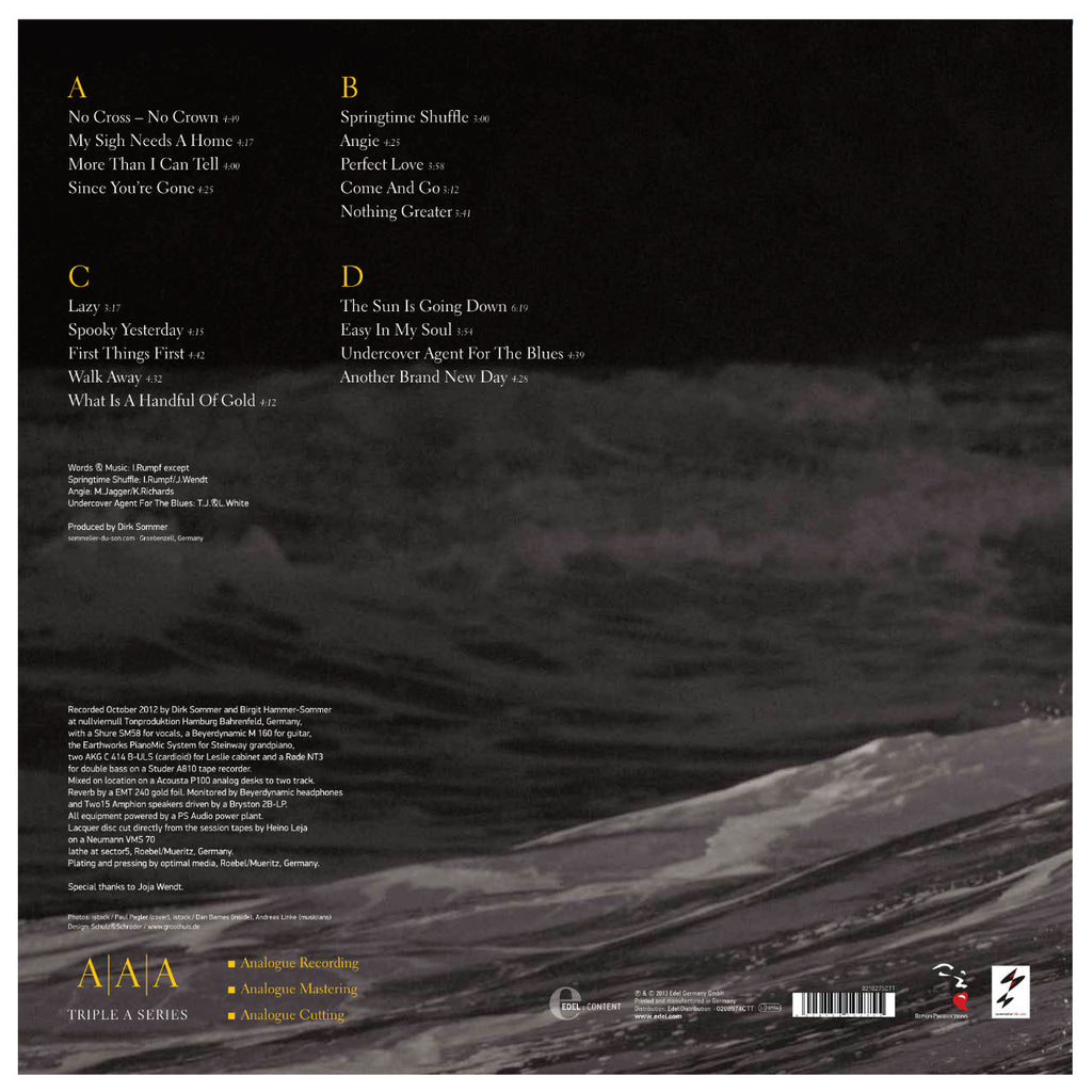 Inga Rumpf White Horses Cover Backside