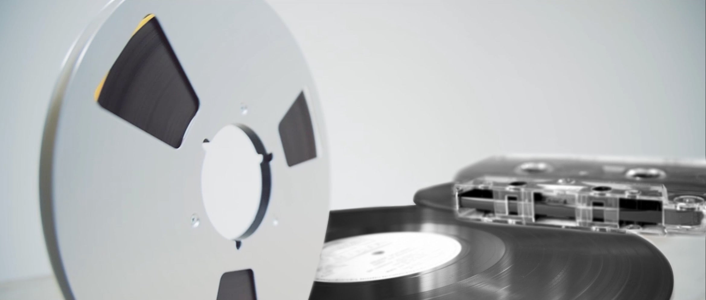 Tape Reel Vinyl and Cassette