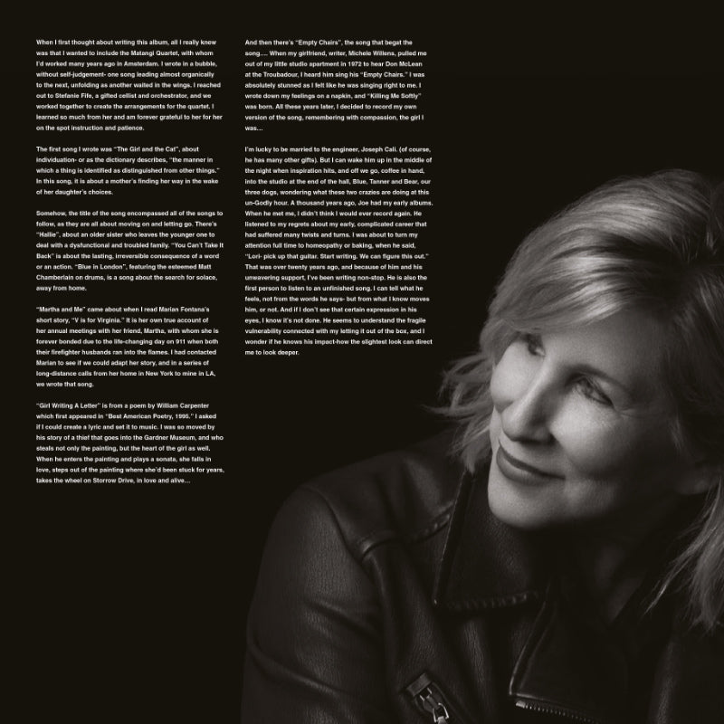 Lori Lieberman The Girl And The Cat Inlay 1