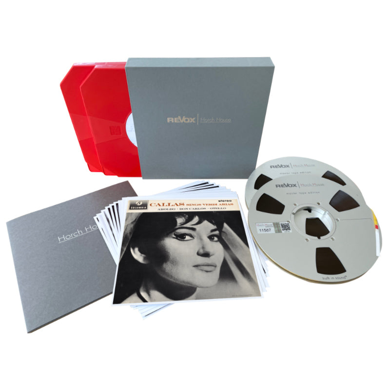 Maria Callas sings Verdi Arias Studio Master Tape