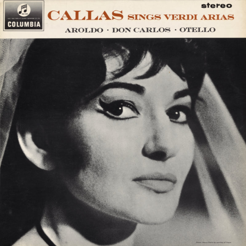 Maria Callas sings Verdi Arias Cover