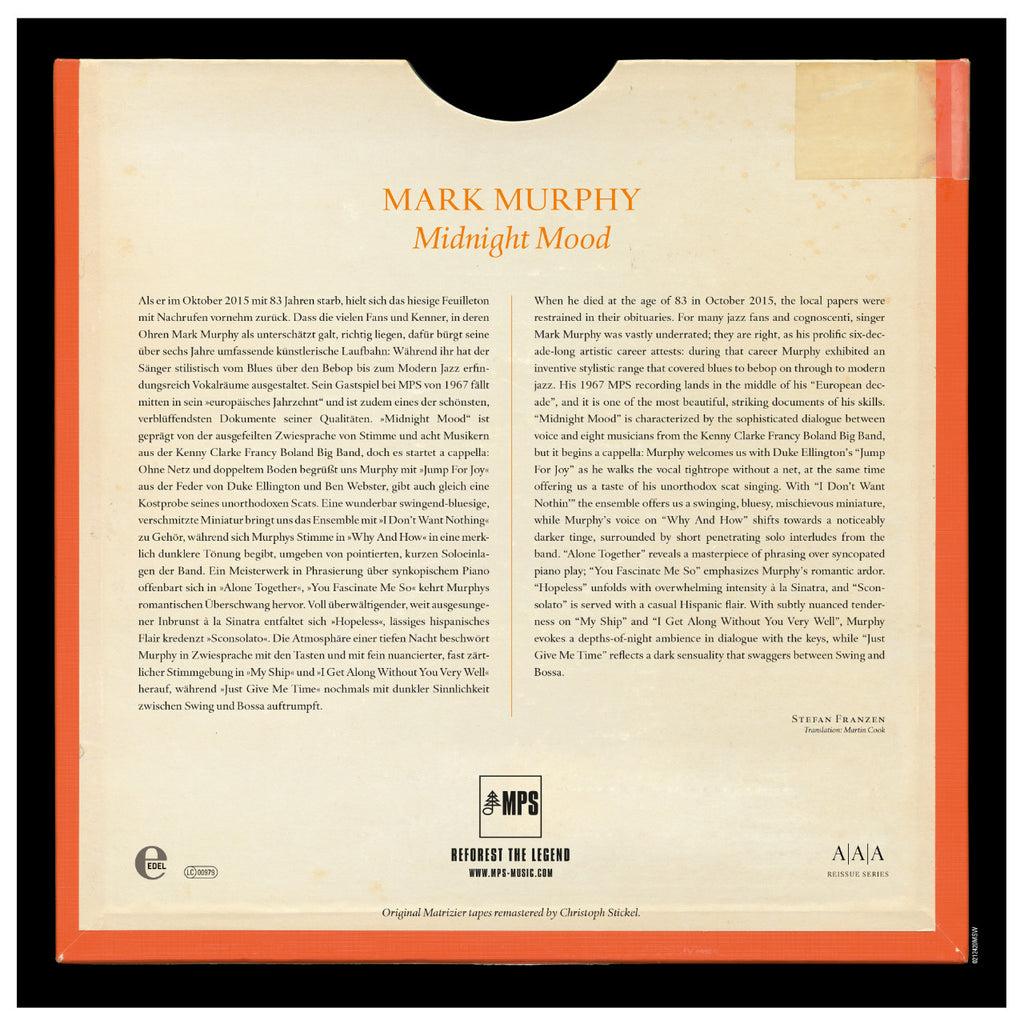 Mark Murphy Midnight Mood Inlay 1