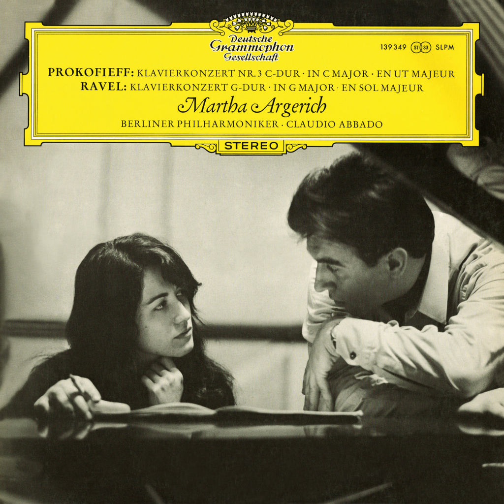 Martha Argerich Piano Concerto Prokofieff Ravel Cover