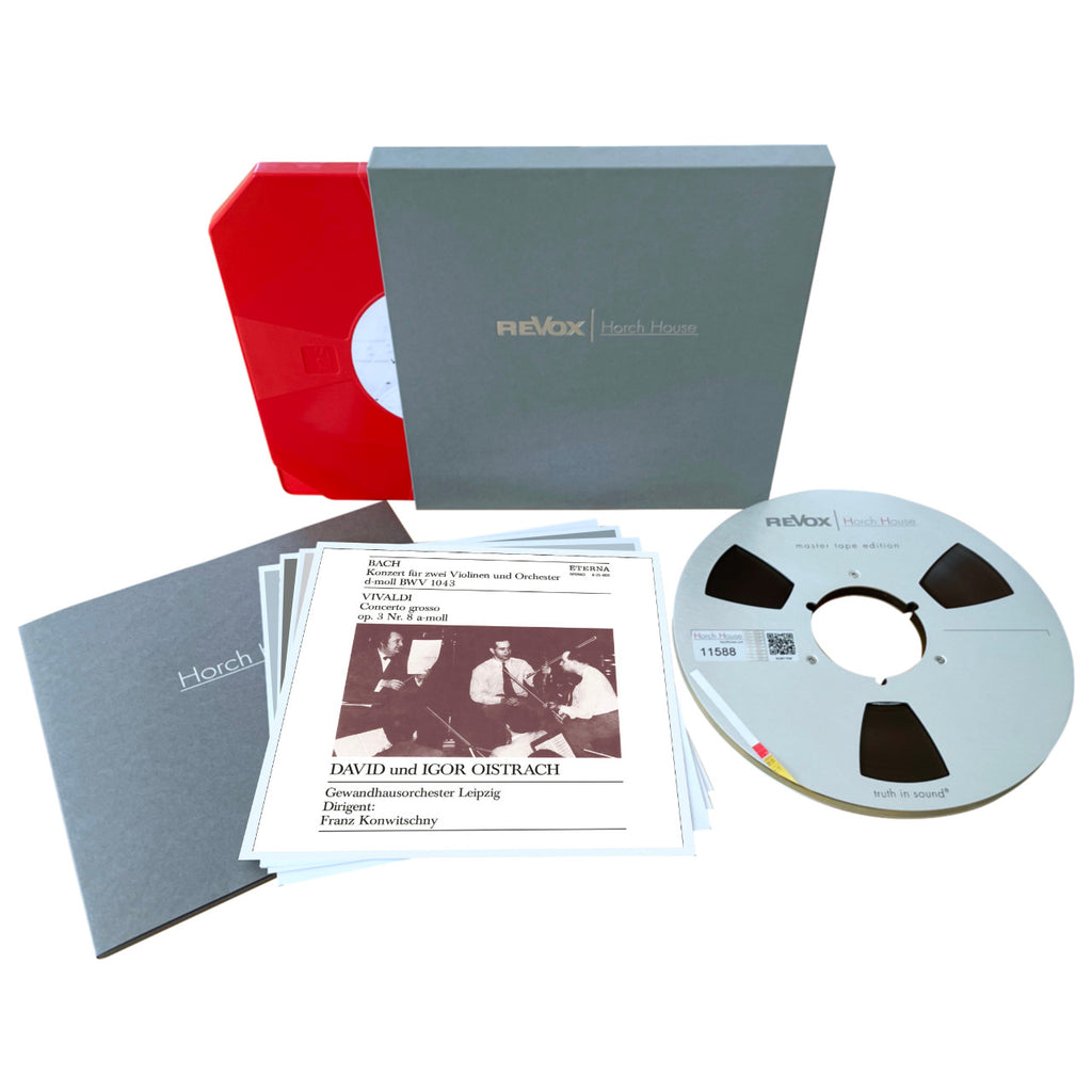 David and Igor Oistrach Bach Vivaldi Standard Master Tape