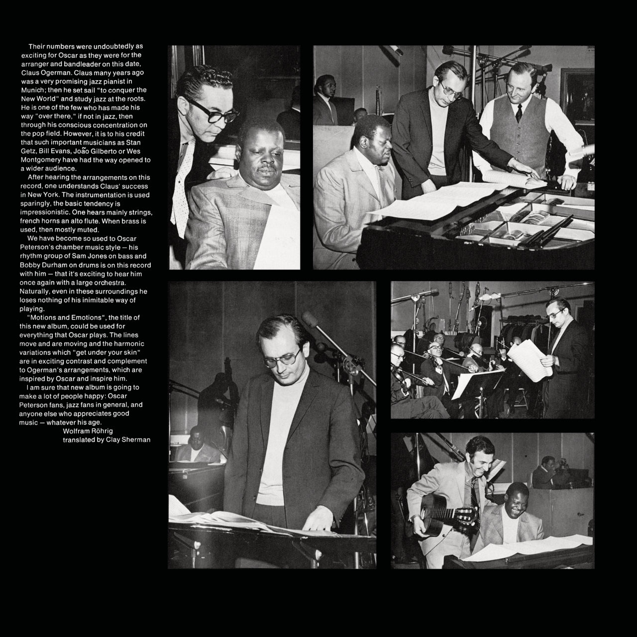 Oscar Peterson Motions and Emotions Inlay 2