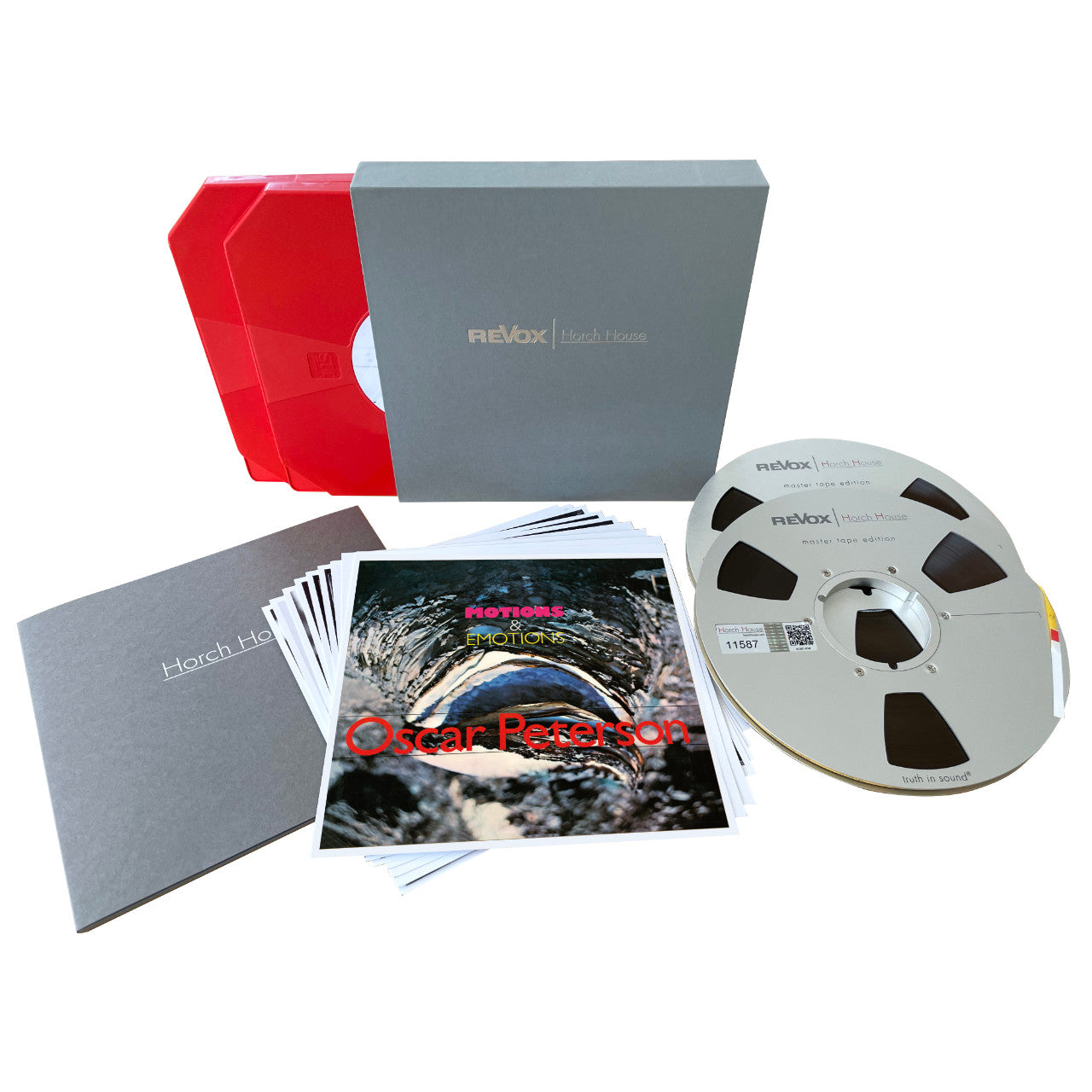 Oscar Peterson Motions and Emotions Studio Master Tape