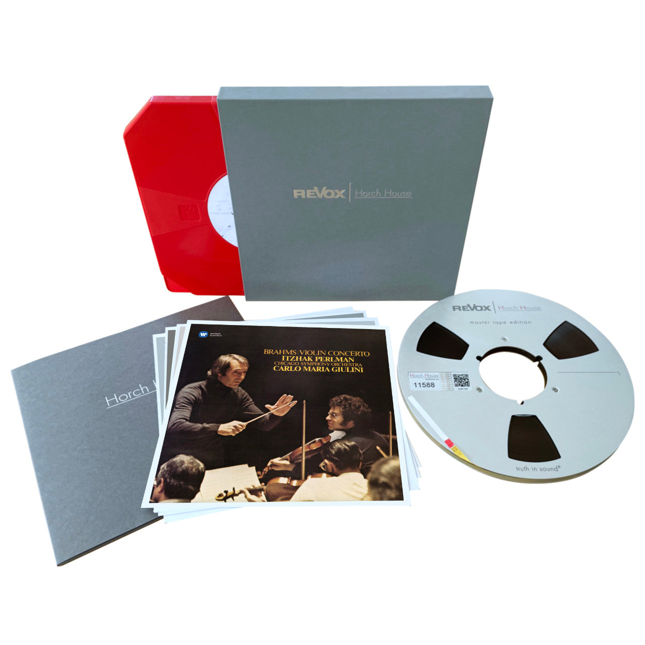 Itzhak Perlman Brahms Violin Concerto Standard Master Tape