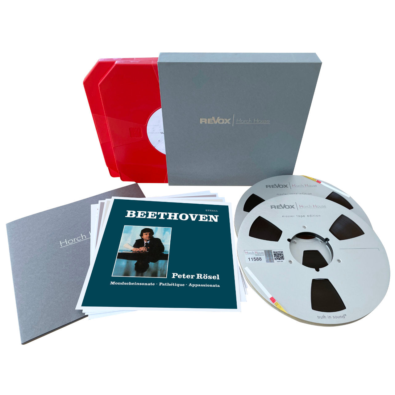 Peter Rosel Beethoven Sonatas Standard Master Tape