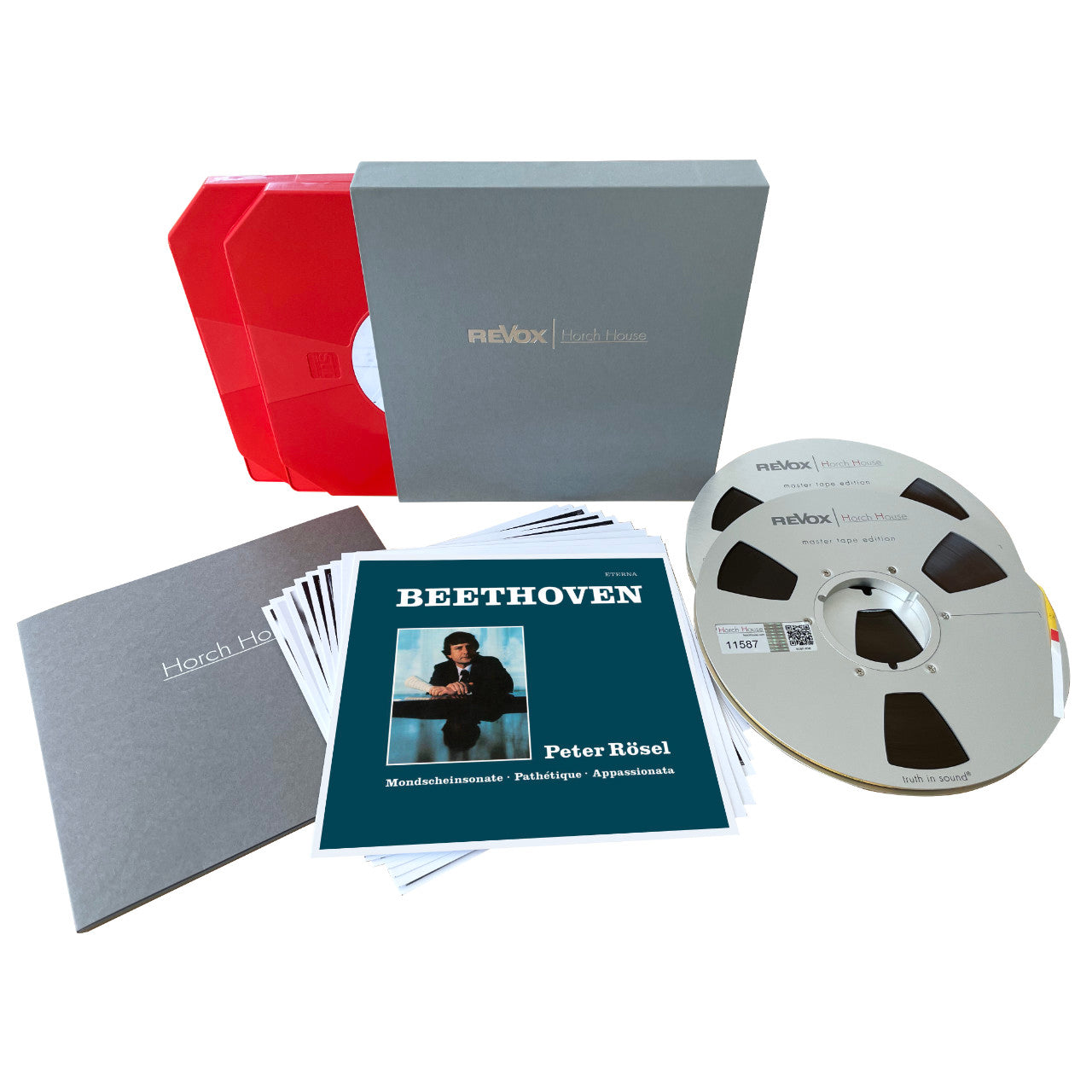 Peter Rosel Beethoven Sonatas Studio Master Tape