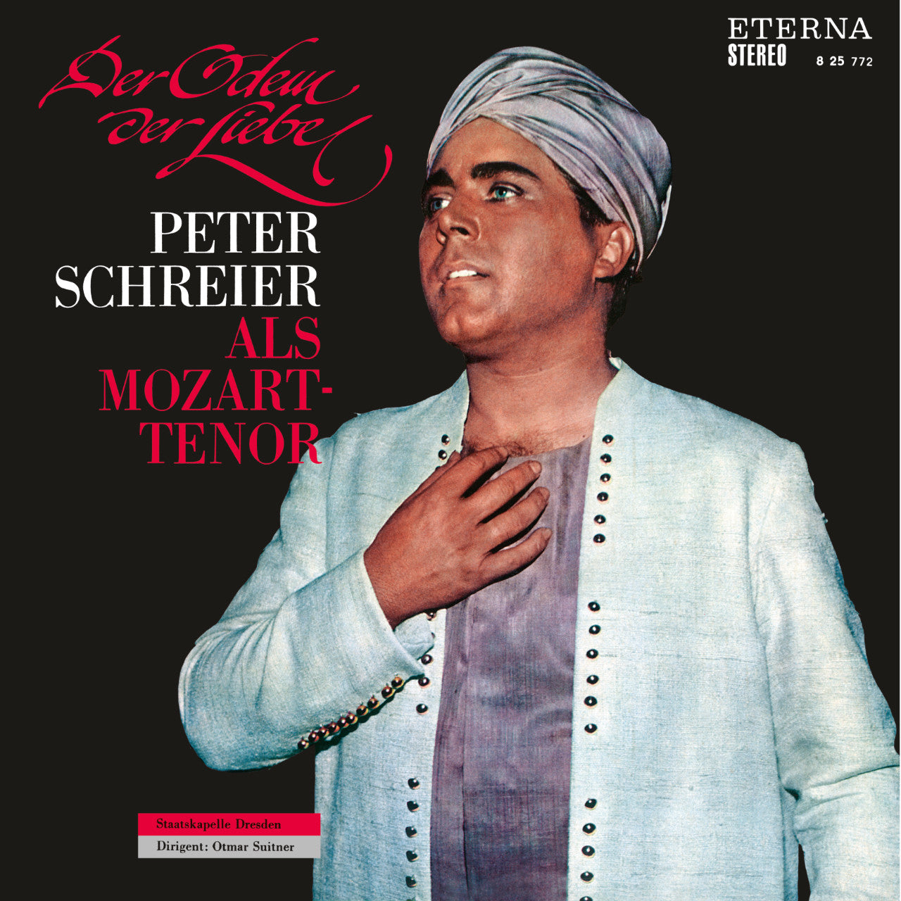 Peter Schreier Mozart Der Odem der Liebe Cover
