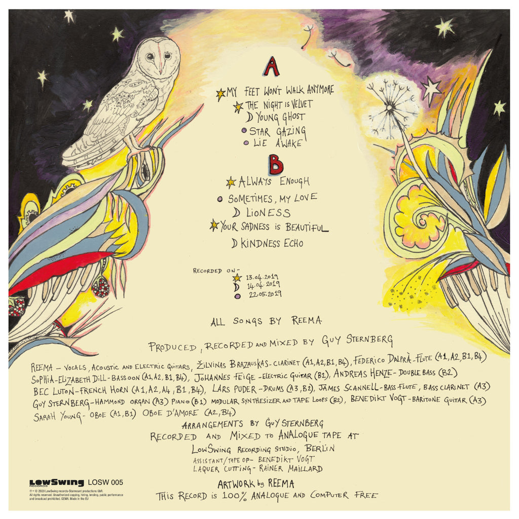 Reema Memories Fade To Tape Cover Backside