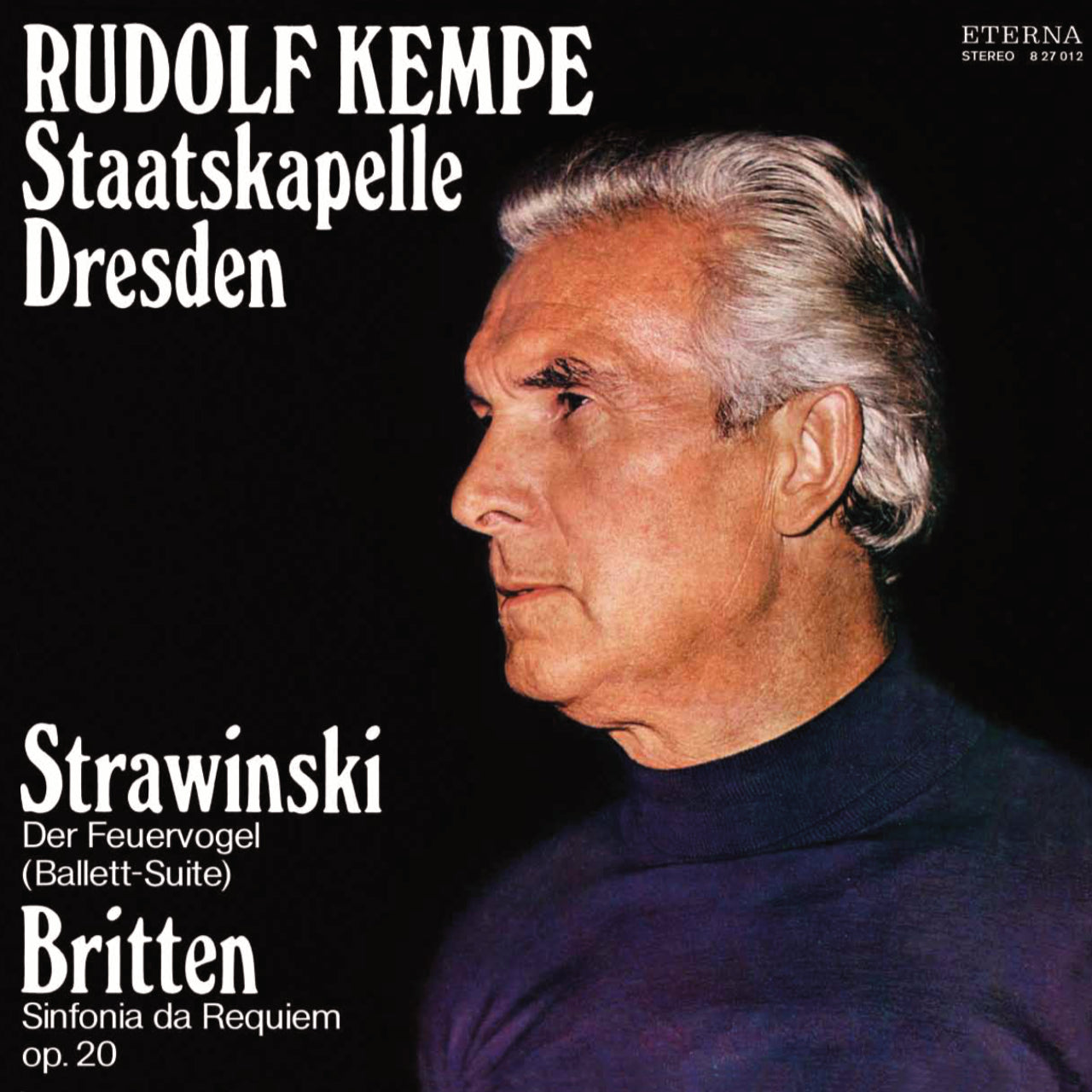 Rudolf Kempę Strawinski Britten Cover
