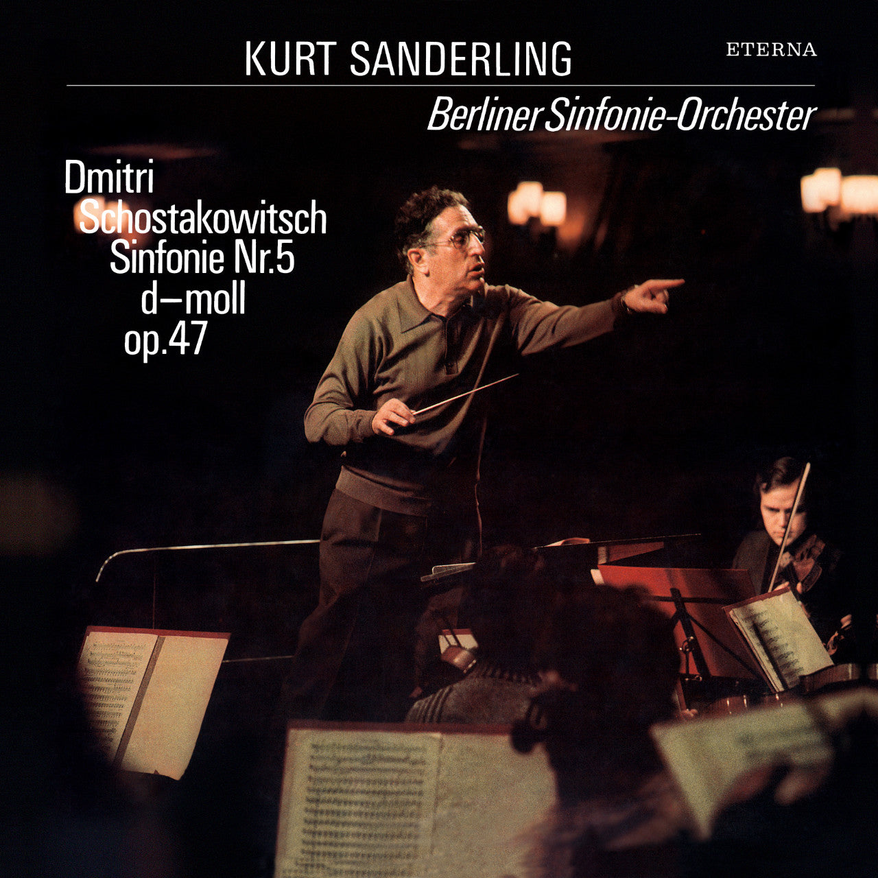 Kurt Sanderling Dimitri Schostakowitsch Symphony No 5 Cover
