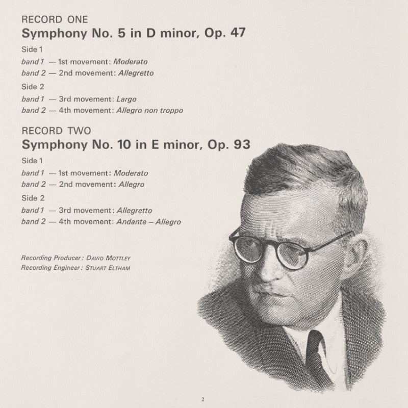 Shostakovitch - Symphony No. 5 & No. 10