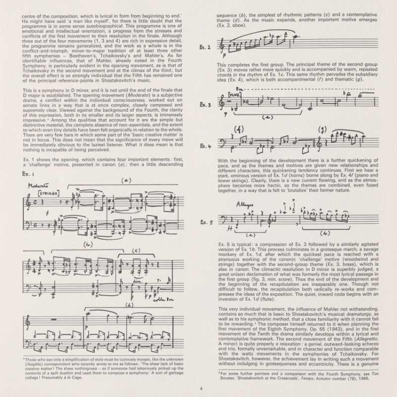 Shostakovitch - Symphony No. 5 & No. 10