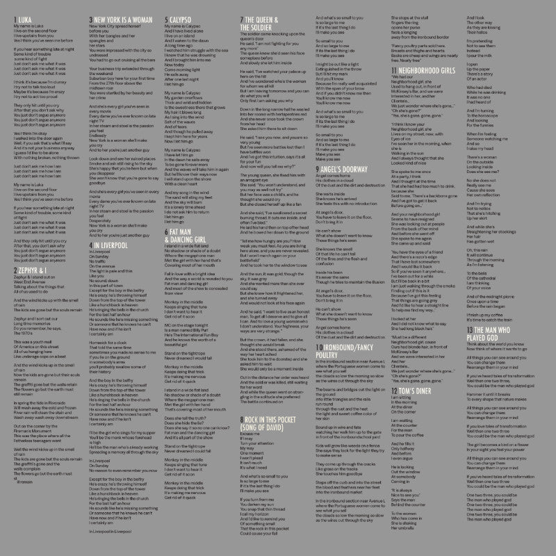 Suzanne Vega - Close Up Vol. 2 People & Places