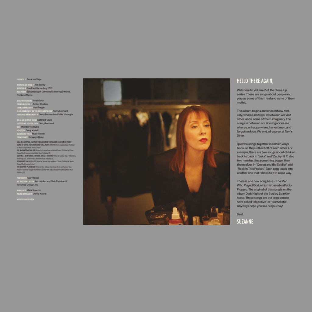 Suzanne Vega - Close Up Vol. 2 People & Places