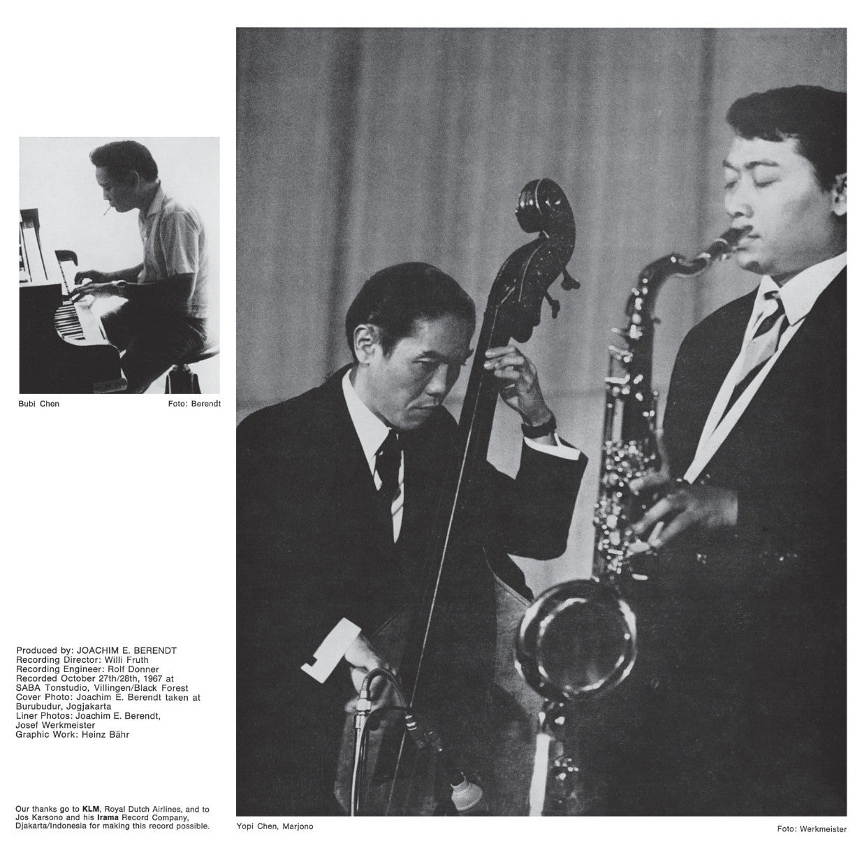 Tony Scott and the Indonesian All Stars Djanger Bali Inlay 2