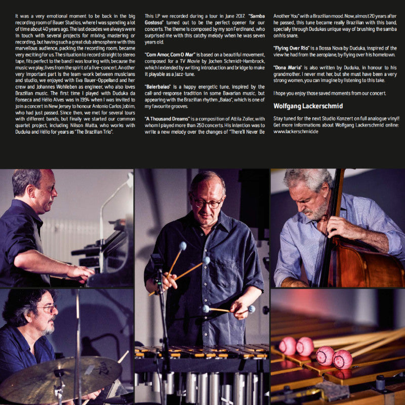 Wolfgang Lackerschmid & The Brazilian Trio - Studio Concert