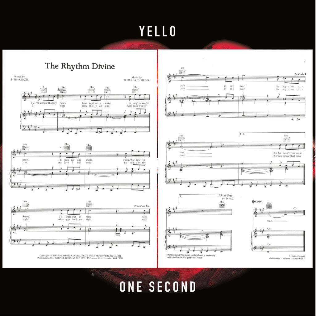 Yello One Second Inlay 1